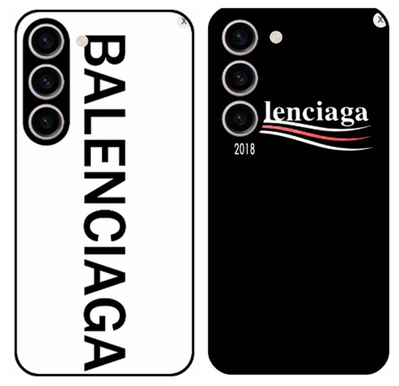 Balenciaga samsung S24+ Luxury designer iPhone 15 14case