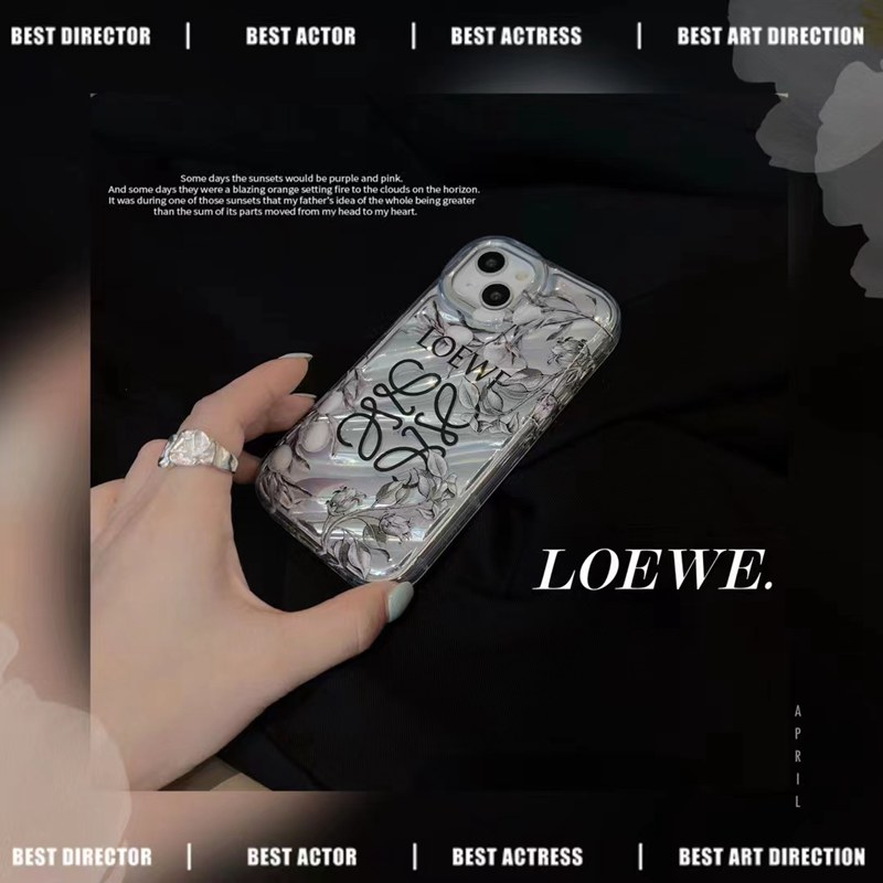 LOEWE Luxury iPhone 13/14/15 Pro max Case Back Cover coque 
