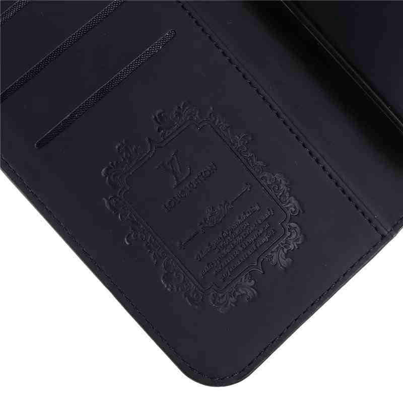 Gucci Louis Vuitton brand iphone 14 notebook card pocket leather type case brand