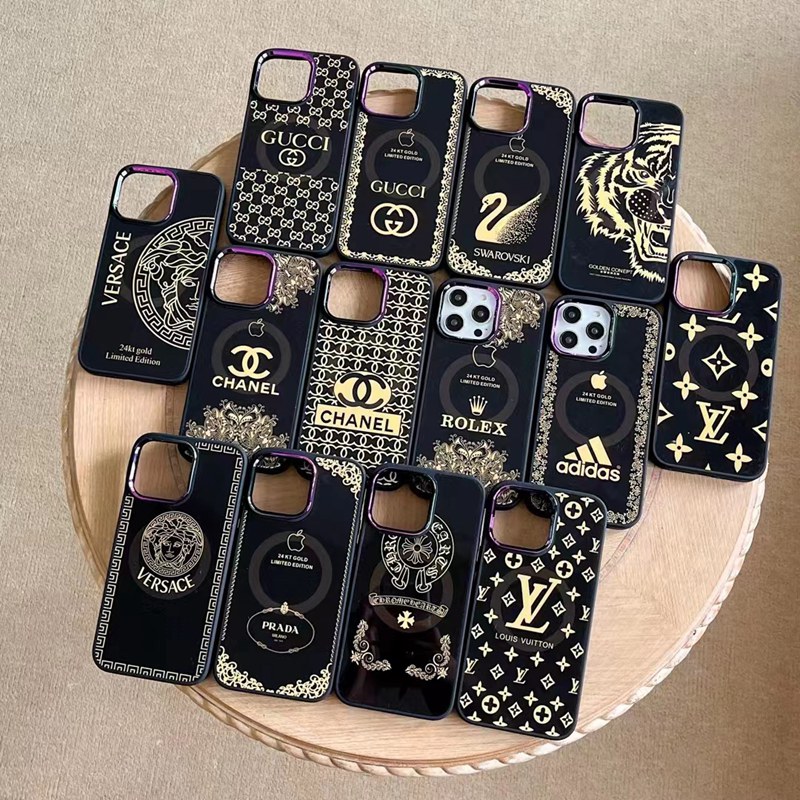Gucci  Chanel  Luxury designer iPhone 15 14 case coque