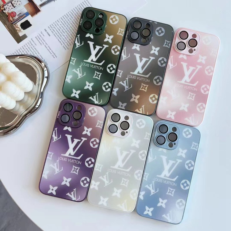 Lv Luxury designer iPhone 15 14 case coqueShockproof