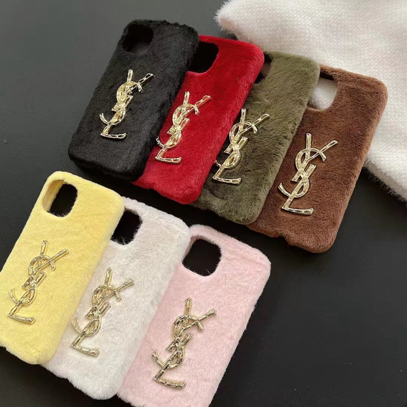 Ysl Luxury iPhone 13/14/15 Pro max Case Back Cover coque