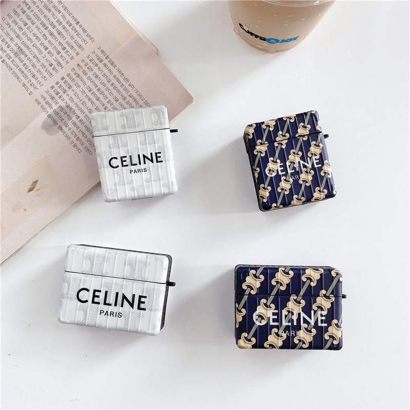 Celine brand airpods pro 2 2022 3 pro case monogram cover fashion TWS