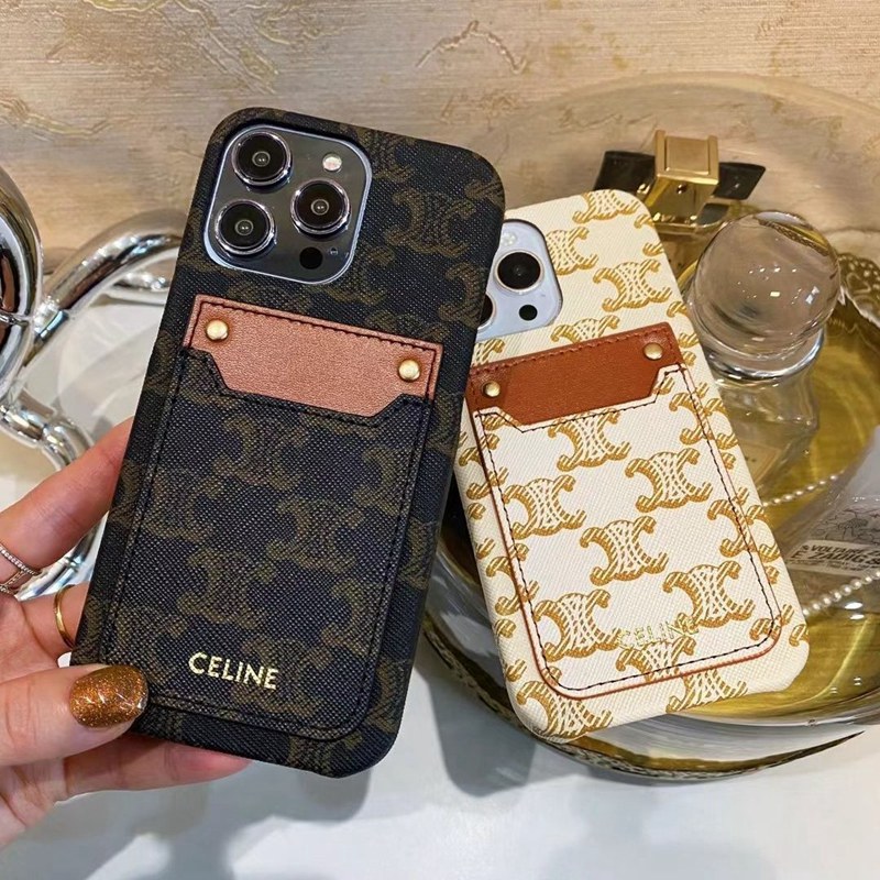 CELINEcoqueShockproof Protective Designer iPhone Caseoriginal luxury fake case