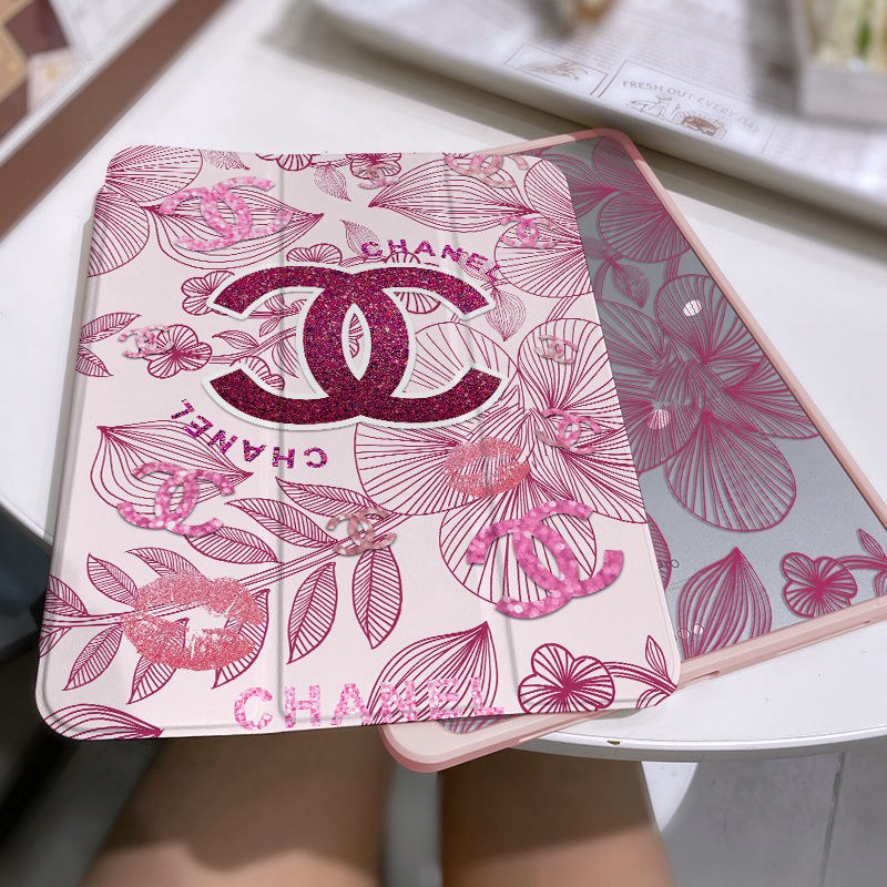 Chanel luxury fake ipad Case coque for iPad 10/9/8 / 7ipad air5 4 3 case 