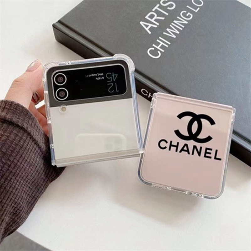 Chanel galaxy z flip fold 5 4 3 2samsung Case Custodia Hulle Fundaoriginal luxury
