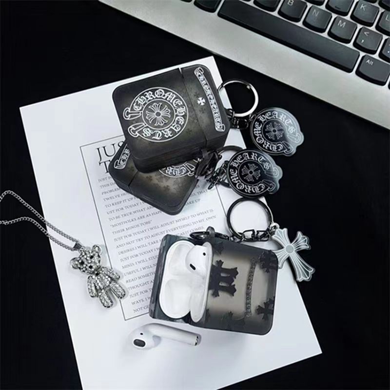Chrome Hearts Wireless Charging Case for AirPods 1 2 3 pro pro2