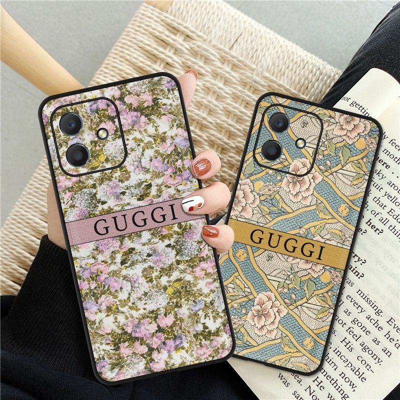 gucci iphone14Pro Max plus case luxury galaxy a23 5g logo flower xperia 5iv brand cover
