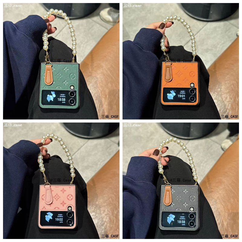 Lv Phone case Shell for samsung z flip 5 4 fold4 3 Luxury