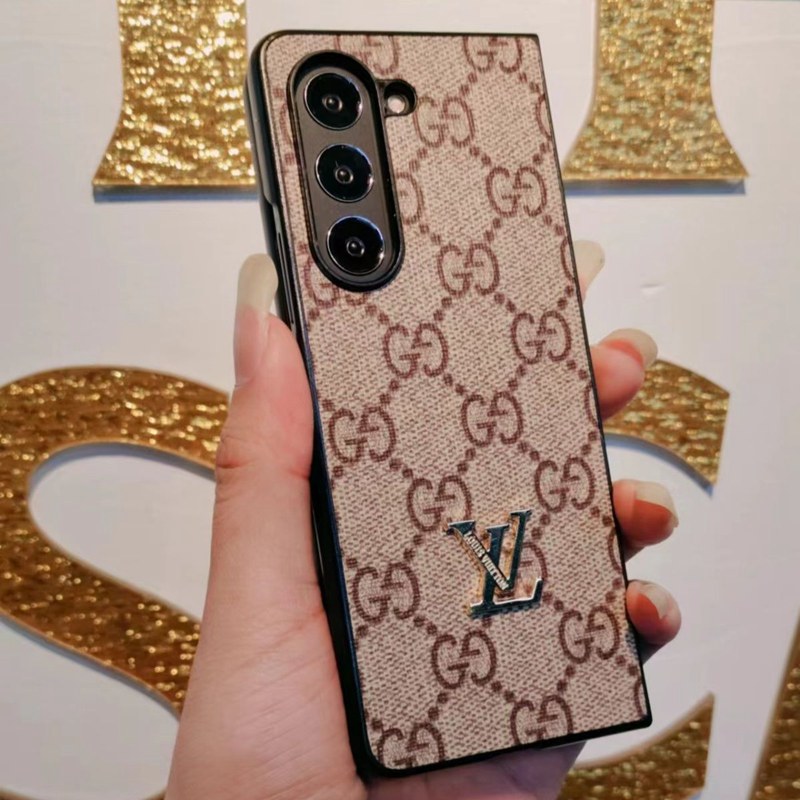 Lv Burberry Gucci iPhone case Shell for samsung z flip 6 5 4 fold4 3 Luxury samsung z flip 5 4 fold6  Case