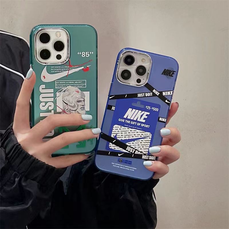 Nike Luxury designer iPhone 15 plus 15 pro max 14 case