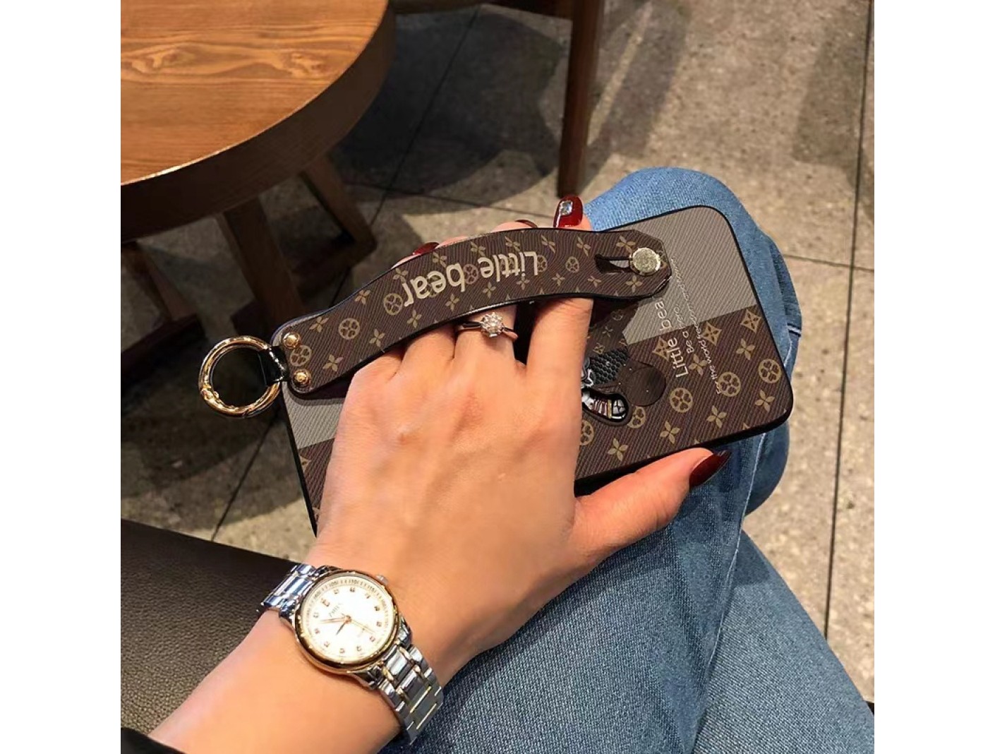 Louis Vuitton celine loewe Iphone 15 14 13 case apple watch gucci band, by  Rerecase