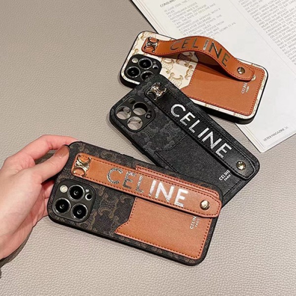 Top Leather Designer Phone Cases For IPhone 15 Pro Max 14 13 12 11 L  IPhone15 15ProMax Fashion Wristband Print Back Cover Luxury Mobile Shell  Card Holder Pocket Case From Tmingying, $3.36