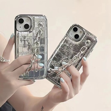 Chrome Hearts Coque Cover Case Funda Hulle For Apple iPhone 14 Pro Max 13  12 11 /3