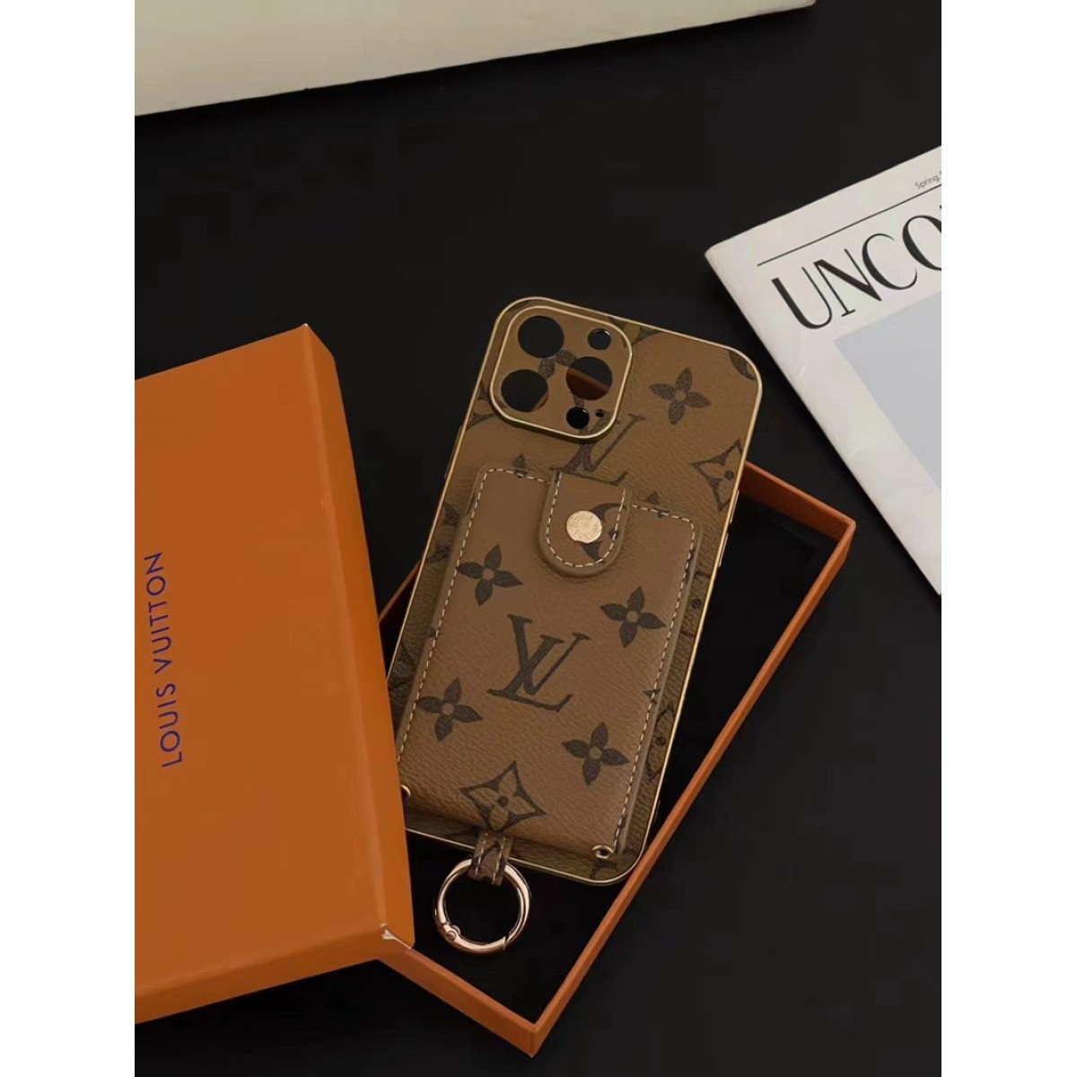 LOUIS VUITTON LV for iPhone 15 PRO Bumper Monogram Phone