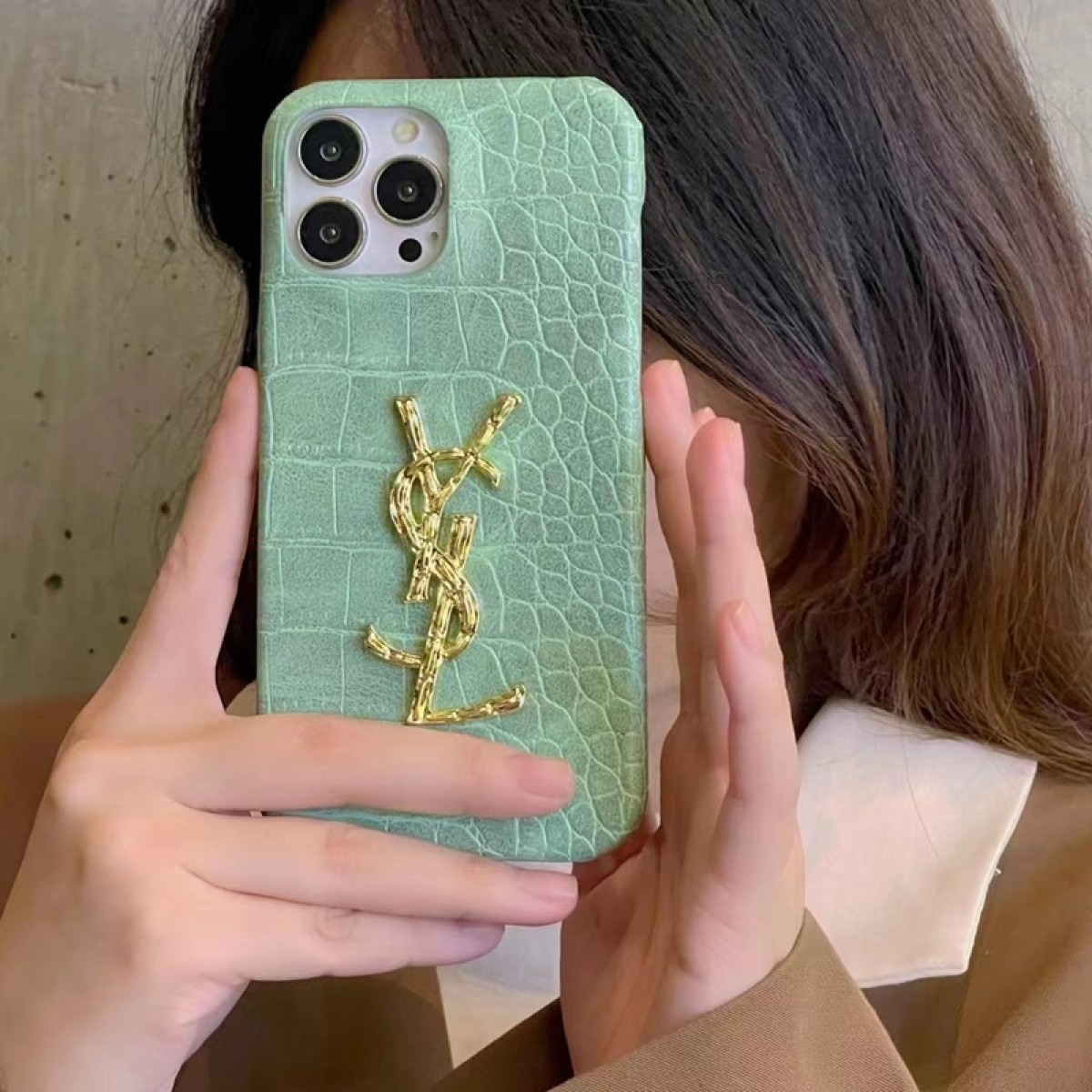 Yves Saint Laurent iPhone 14, iPhone 14 Plus, iPhone 14 Pro