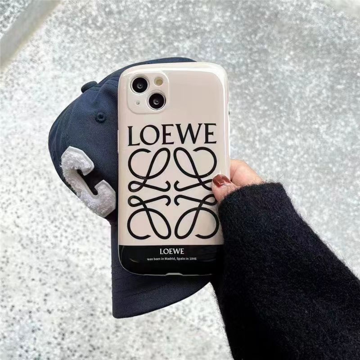 Loewe iPhone 14 Pro Max Case Off-White Galaxy Z Fold 4 Clear Cover, by  opocase