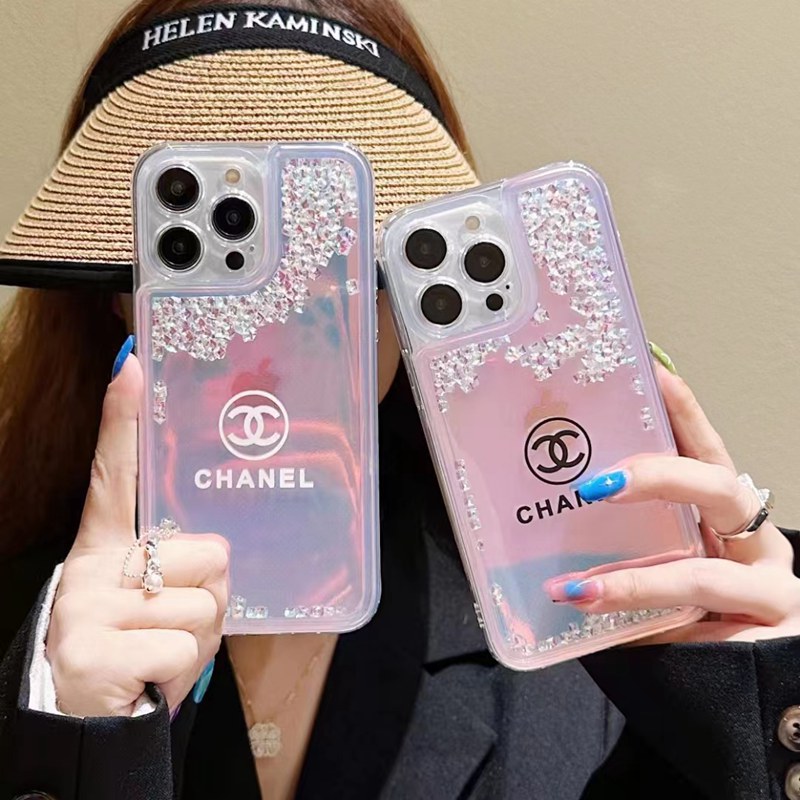 Chanel Luxury iPhone 13/14/15 Pro max Case Back Cover coque