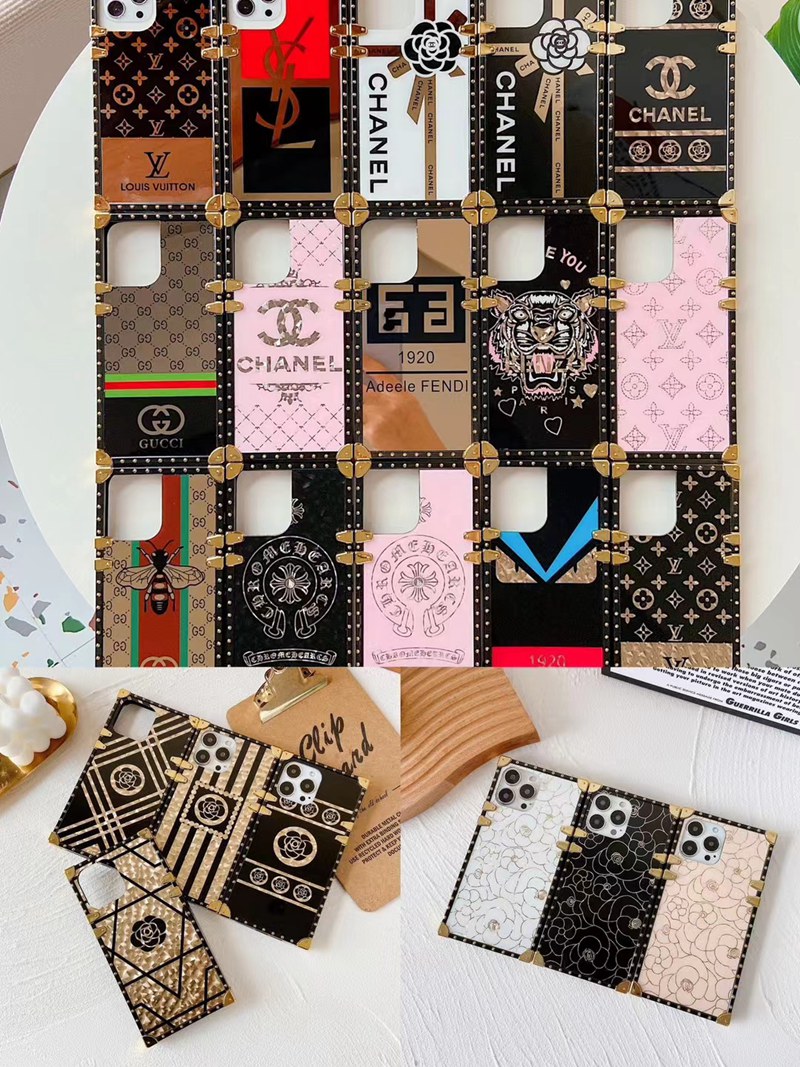 Chanel Luxury designer iPhone 15 14 case