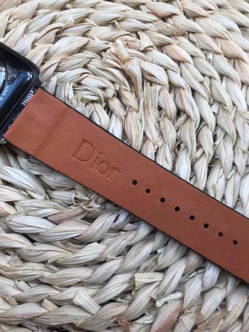 Dior Apple Strap Band Monogram Wristbands Apple Watch 8/7/se2/ultra/SE strap leather