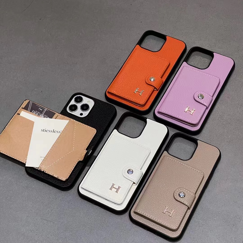 Hermes Luxury designer iPhone 15 plus 15 pro max 14 case