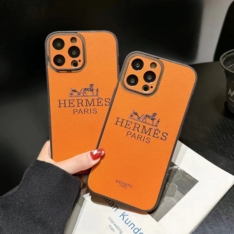 Hermes LV luxury monogram leather Carriage Bulldog cute iphone 15 Pro Max Ultra Plus case