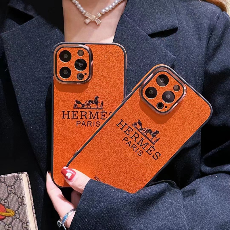 Hermes Paris Cover Case Apple iPhone 15 Pro Max Plus 14 13 12 11