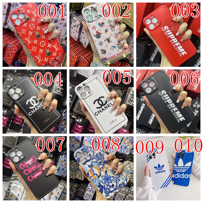 lv supreme chanel dior adidas iphone 14 pro max plus se3 case monogram luxury cover