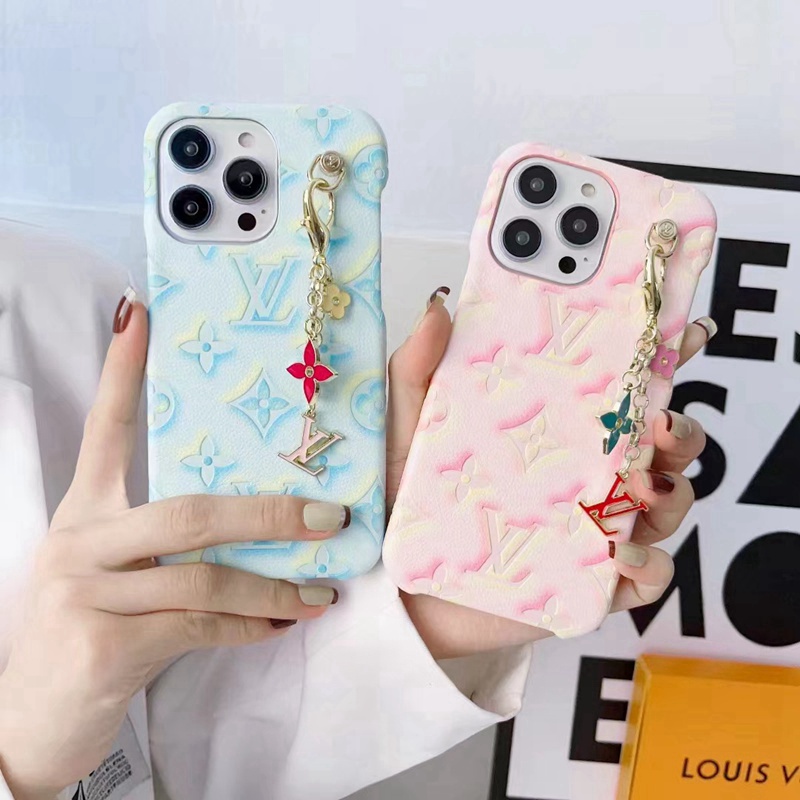 lv iphone 14 Pro Max Plus case luxury logo strap resistant cover