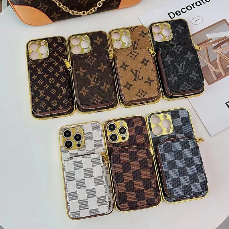 Lv Luxury designer iPhone 15 14 case coqueLuxury 