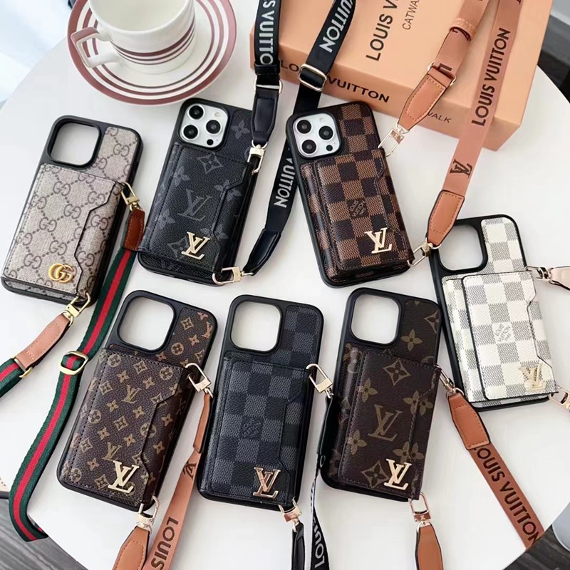 Lv gucci  iPhone13/14/15 Pro Max Wallet Flip Case