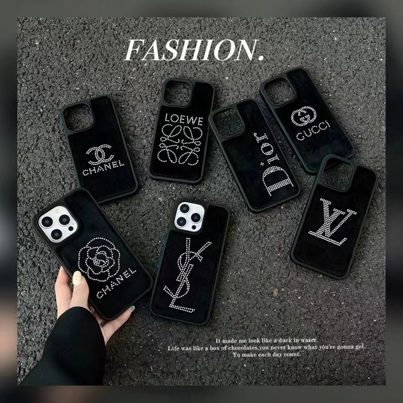 Lv  Loewe Dior YSLiPhone13/14/15 Pro Max Wallet Flip Case 