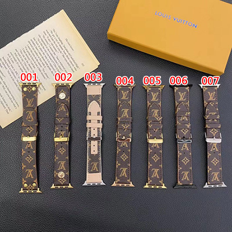 LV LUXURY APPLE WATCH BAND SUITABLE FOR ALL SERIESCUSTOM