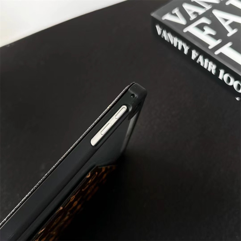 Lv ipad air6 5 4 3 case ipad pro 2022 Leather Business Cover for men
