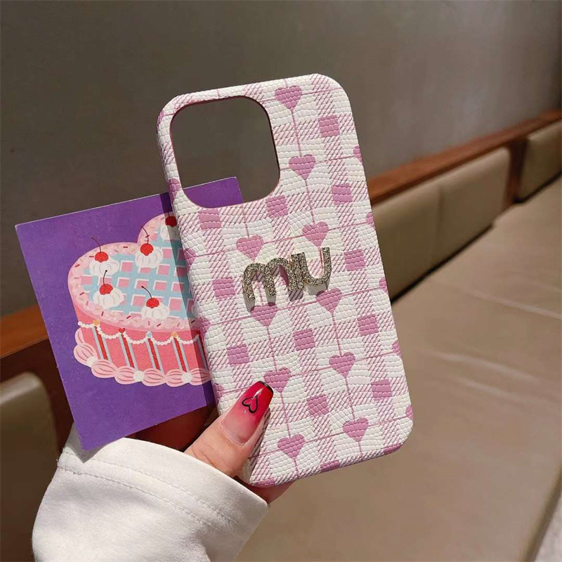 MiuMiu Samsung GalaxyS24 Ultra  S23 Ultra iphone 16 15 14 pro max  case