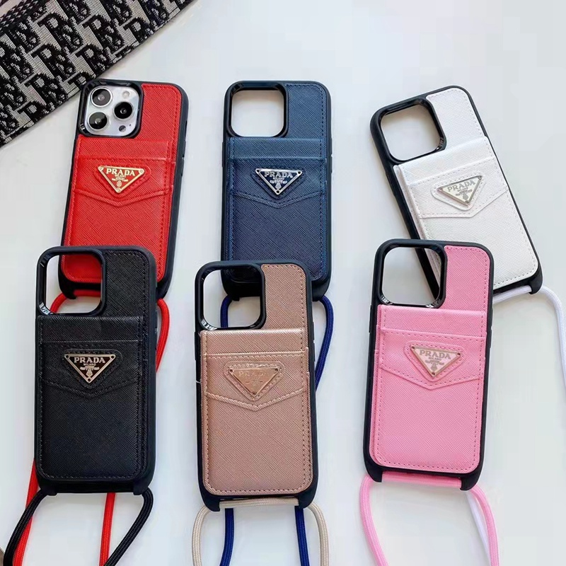 Prada Luxury designer iPhone 15 plus 15 pro max 14 case