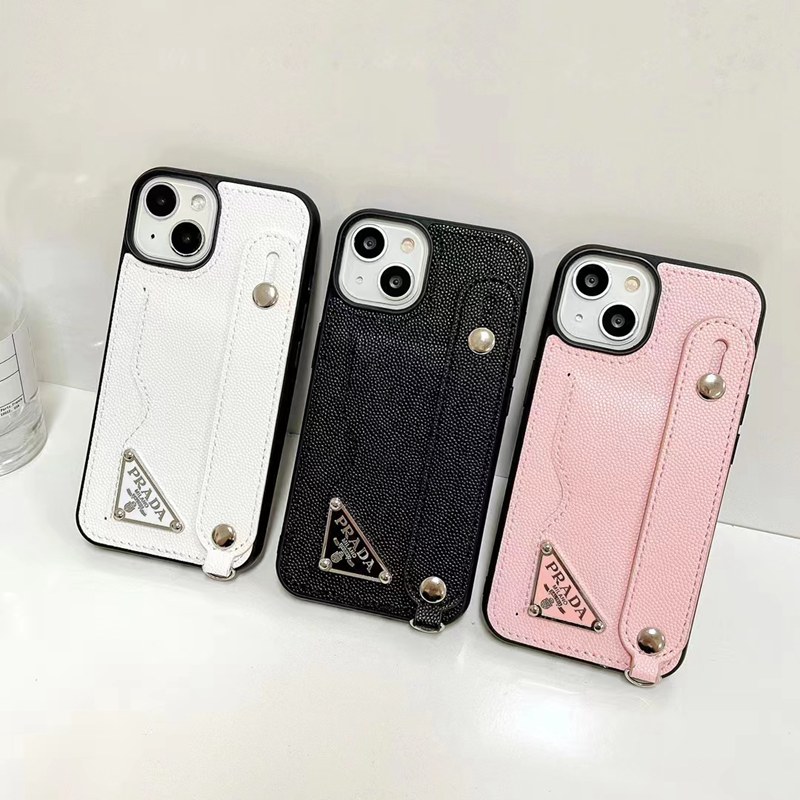 Prada Luxury iPhone 13/14/15 Pro max Case Back 