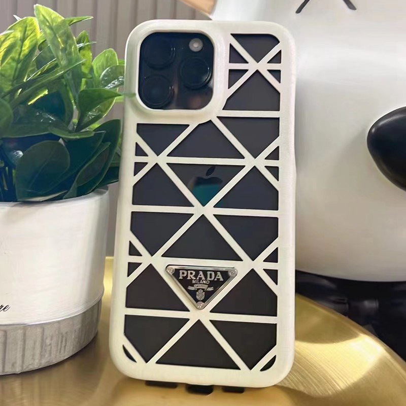 Prada iPhone13/14/15 Pro Max Wallet Flip 