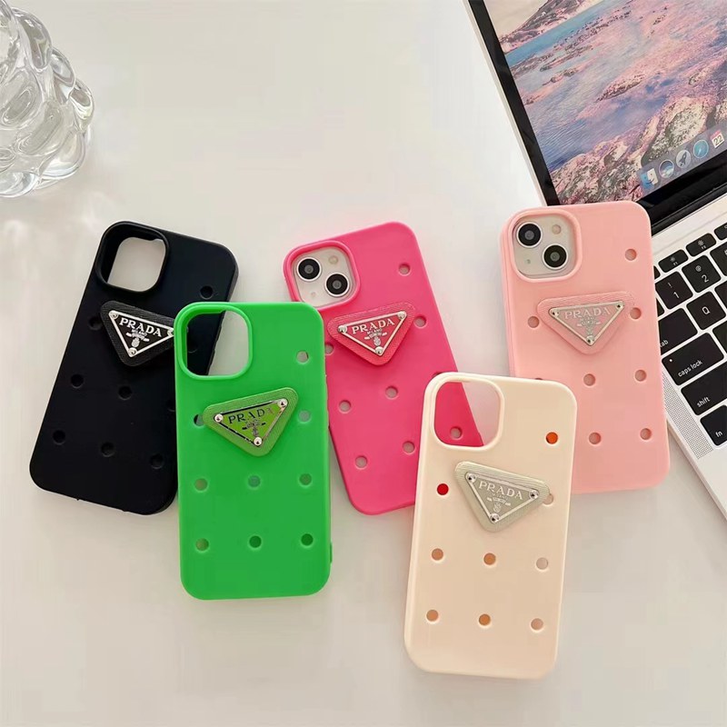 Prada Luxury designer iPhone 15 14 case coque