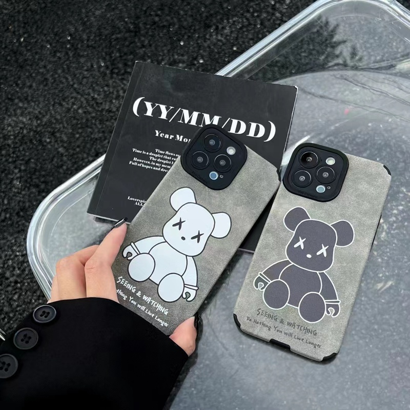 Chanel Nike The North Face Kaws luxury monogram gray cute protection case For iphone 15 Pro Max Plus cover 