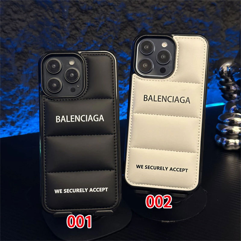 Balenciaga iPhone13/14/15 16 Pro Max Wallet Flip Case