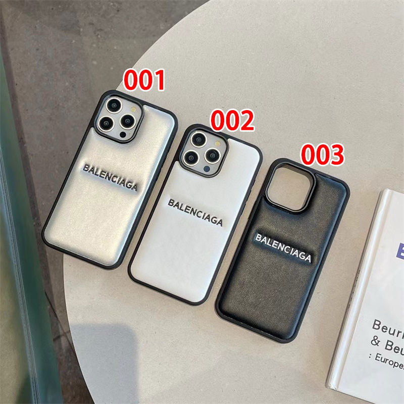 Balenciaga iPhone13/14/15 16 Pro Max Wallet Flip Case