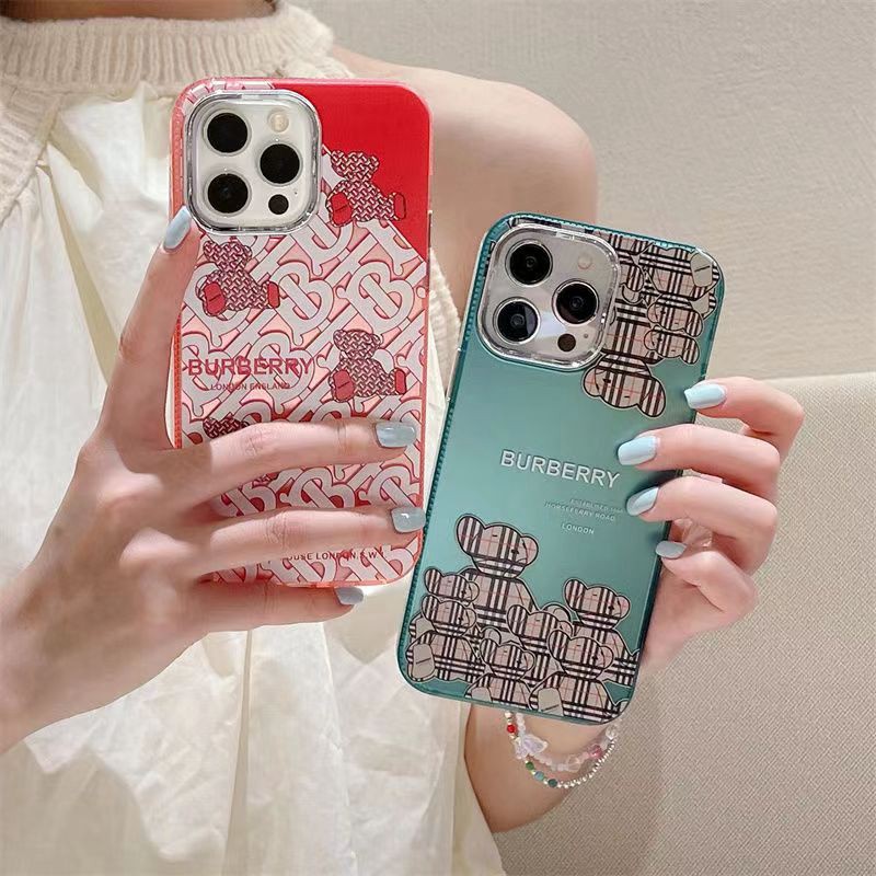 Burberry Luxury designer iPhone 15 plus 15 pro max 14 case