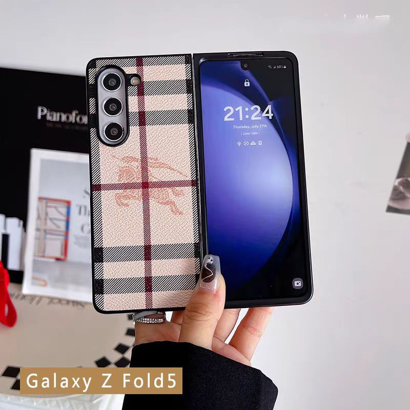 Burberry samsung  z flip 6 5 4 Case