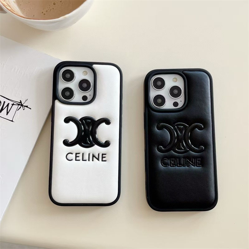 CELINE Luxury iPhone 16 plus 15 pro max case 