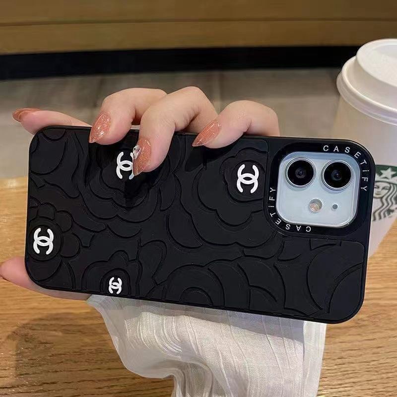 Chanel Luxury designer iPhone 15 plus 15 pro max 14 case coque