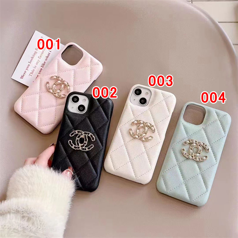 Chanel classic leather Protective Designer iPhone 15 16 Case  Case cover