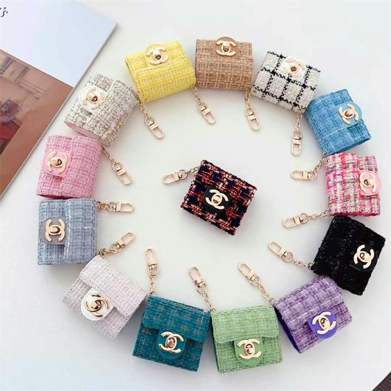Chanel Airpods4 pro 4 2 3 1 Earbuds Case Cover 