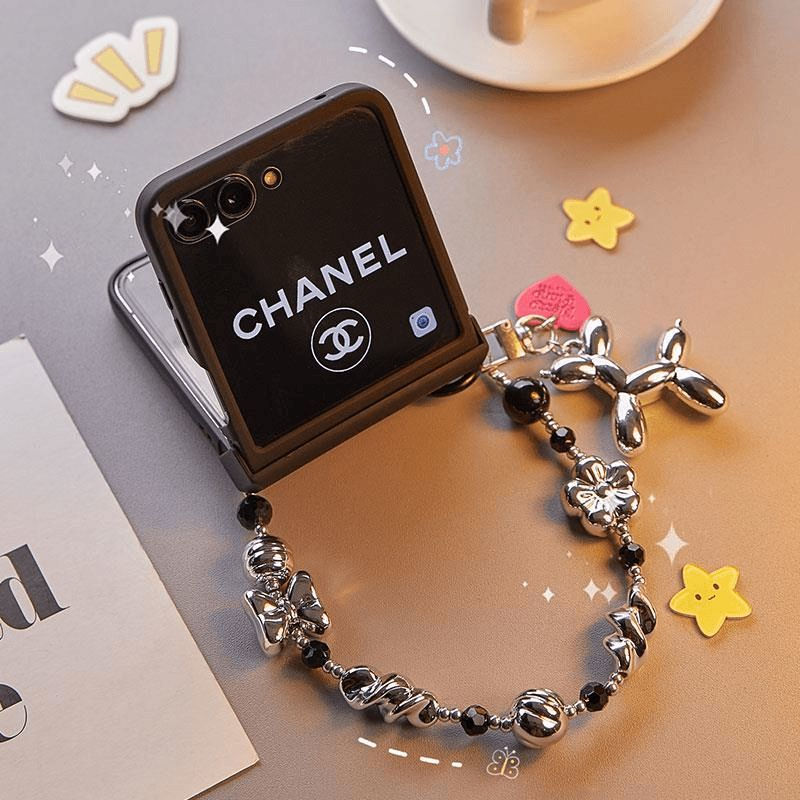 Chanel Luxury samsung z flip 6 5 4 3 phone case Case Back Cover