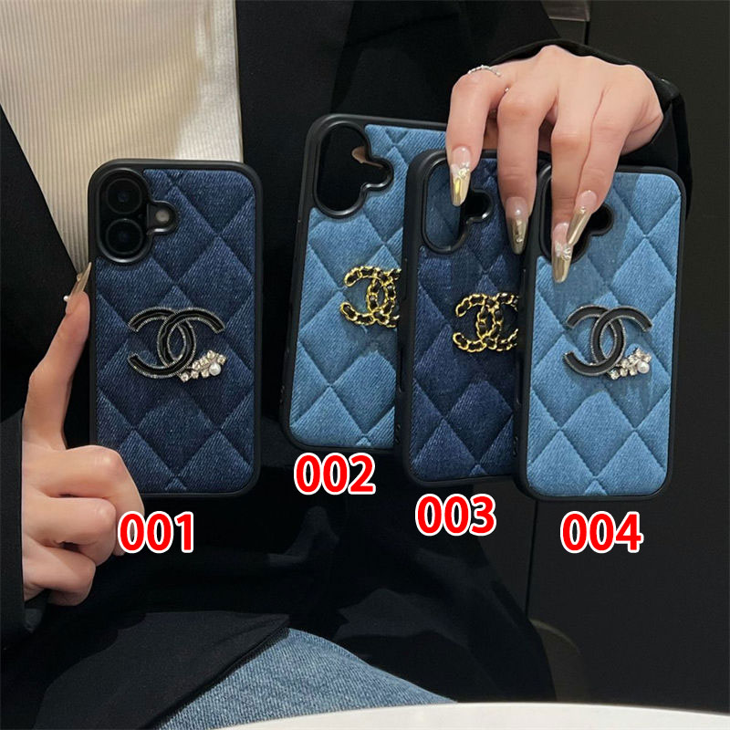 Chanel iPhone13/14/15 16 Pro Max Wallet Flip Case